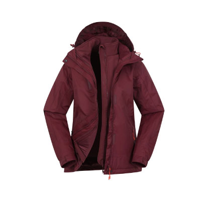 Bracken Extreme Womens 3 in 1 Waterproof Jacket background image