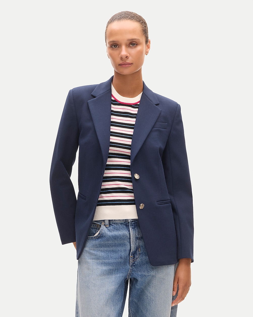 Petite Margeaux blazer in four-season stretch