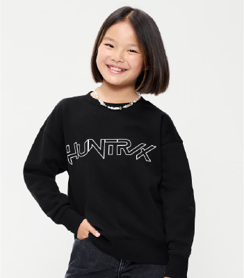 KPop Demon Hunters™ Oversized Graphic Tunic Sweatshirt for Girls